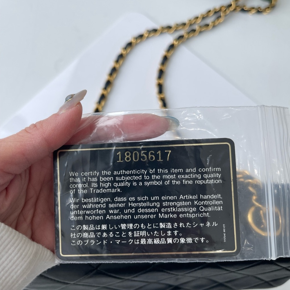 Chanel Vintage Mini Square 24k Ghw - Picture 7 of 8